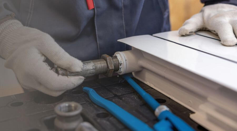 Professional water heater repair services in Walcott, IA